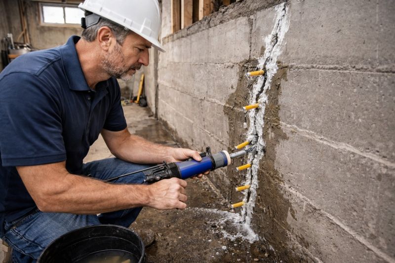 Leaking Foundation Repair in Hagerstown, MD