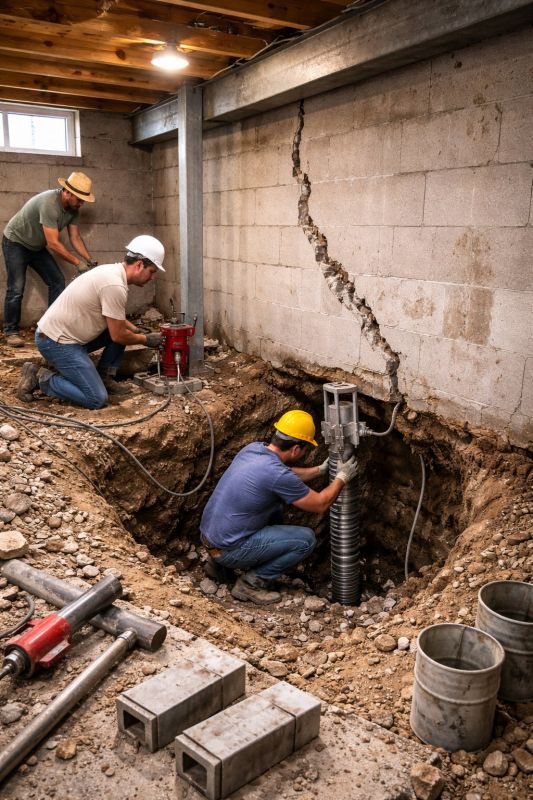 Piling Repair in Falling Waters, WV