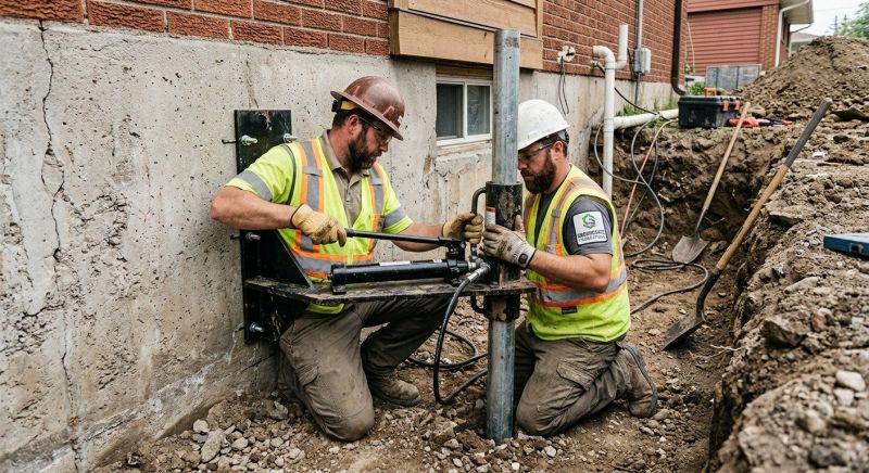 Settling Foundation Service in Thurmont, MD