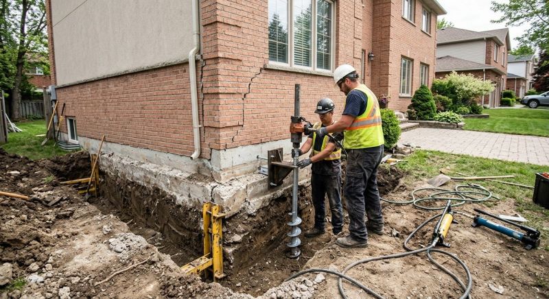 Sinking Foundation Repair in Cascade, MD