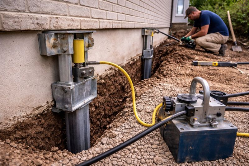 Sinking Foundation Repair in Keymar, MD