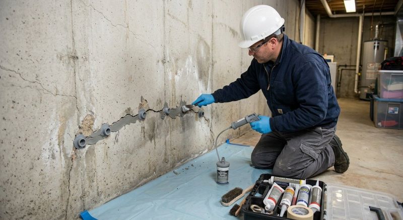 Structural Crack Repair in Hagerstown, MD