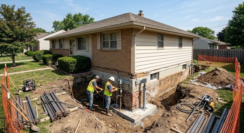 Structural Foundation Repair in Hagerstown, MD