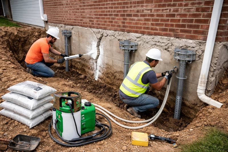 Structural Foundation Repair in Rohrersville, MD