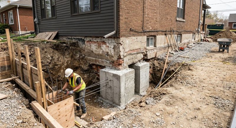 Structural Underpinning in Hagerstown, MD