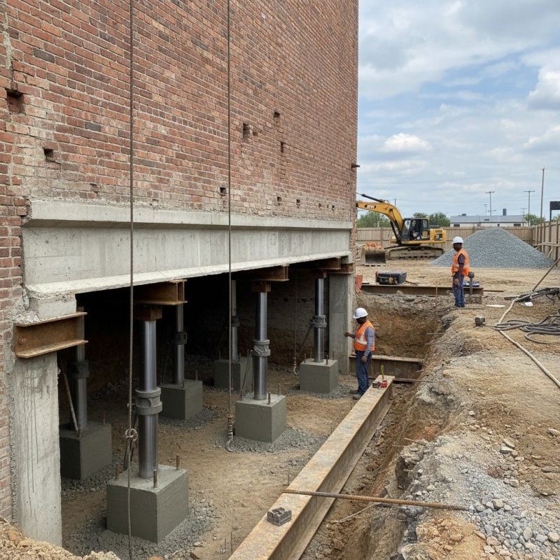 Structural Underpinning in Hagerstown, MD