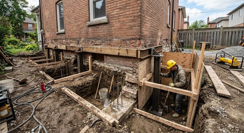 Structural Underpinning in Hagerstown, MD